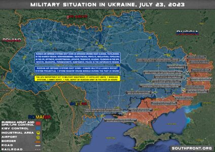 Military Situation In Ukraine On July 23, 2023 (Map Update)