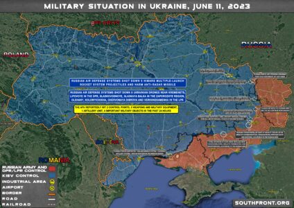 Military Situation In Ukraine On June 11, 2023 (Map Update)
